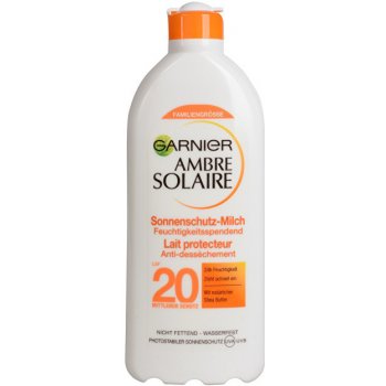 Garnier Ambre Solaire mléko na opalování SPF20 400 ml od 393 Kč - Heureka.cz