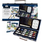 Sada akrylových barev v dřevěném pouzdře "for Beginners" – Hledejceny.cz