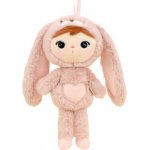 Metoo králík růžový mini se jménem Amálka 30 cm – Zboží Dáma