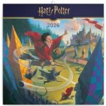 poznámkový Harry Potter 30 x 30 cm 2026 – Zboží Mobilmania