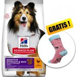 Hill’s Science Plan Adult Sensitive Stomach & Skin Medium Chicken 14 kg – Hledejceny.cz