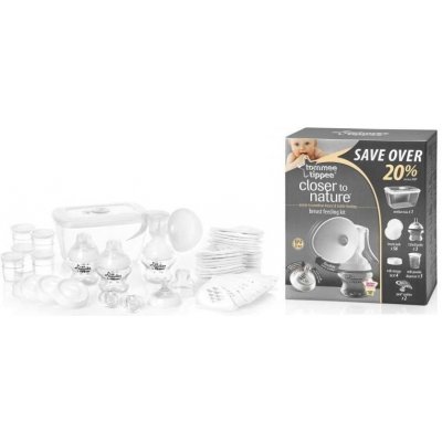 Tommee Tippee STARTOVACÍ SADA C2N TRANSPARENT