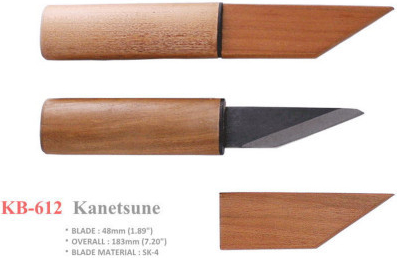 Kanetsune nůž Rizikan Kiridashi Knife 48 mm