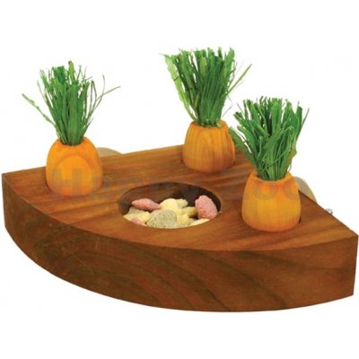 Rosewood hračka pro hlodavce držák na pamlsky s mrkvičkami 10 x 10 cm – Zboží Mobilmania