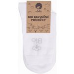 Bio bavlněné ponožky bílá – Sleviste.cz