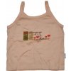 Kojenecké tričko a košilka Dívčí letní nátělník M.K.O meruňkový KIDS