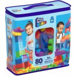 Mega Bloks Mega Kostky v plastovém pytli 80 ks – Zboží Dáma