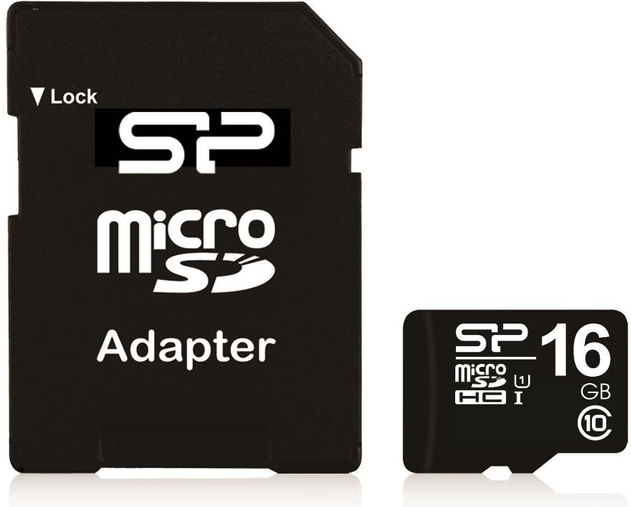 Silicon Power microSDHC 16 GB Class 10 SP016GBSTH010V10SP