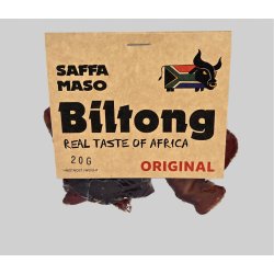 Saffa maso Biltong Original 20 g