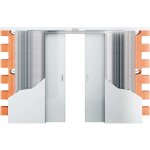 JAP Norma Komfort 1400 x 2100 mm 125 mm zdivo – Sleviste.cz