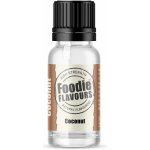 Foodie Flavours Přírodní koncentrované aroma 15 ml kokos – Zboží Dáma