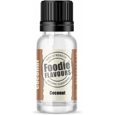 Foodie Flavours Přírodní koncentrované aroma 15 ml kokos – Sleviste.cz