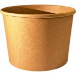 Gastro obaly s.r.o. EKO papírová miska na salát krafthnědá 750ml i s rPET víkem – Zbozi.Blesk.cz