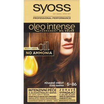 Syoss Oleo Intense Color 5-86 Půvabně hnědý