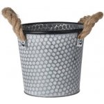H&L Kovový obal Embos na květináč 15x15x17cm, malý FZ3000610 – Hledejceny.cz