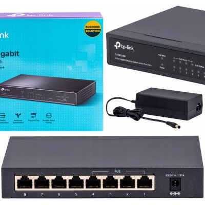 TP-LINK TL-SG1008P – Sleviste.cz