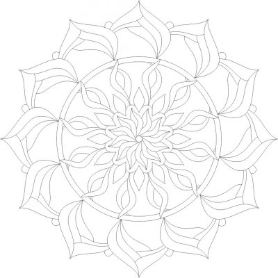 Radost v písku Šablona na pískování mandala Svoboda 55 300 x 300 mm – Sleviste.cz