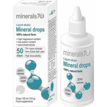 minerals70 Mineral Drops 100% přírodní koncentrát 50 ml