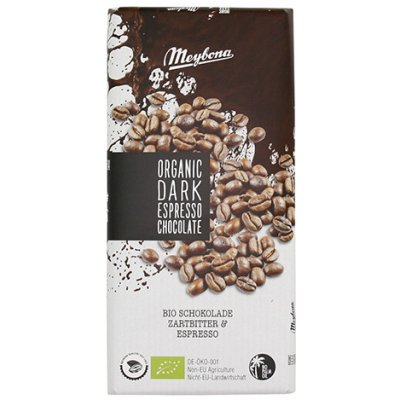 Meybona Čokoláda hořká s kávou 52% BIO 100 g