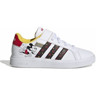 adidas Grand Court Mickey El K HP7760 bílý