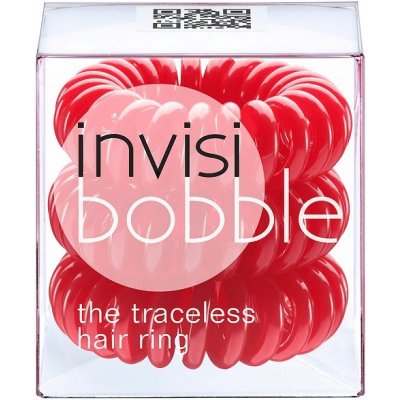 INVISIBOBBLE Red 3ks Spirálová gumička červená