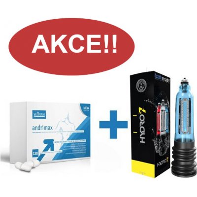 Bathmate Hydro O7 a Andrimax 120 Kapslí – Hledejceny.cz