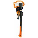 Fiskars 1025437 Sada štípací sekera X25 + pilka Xsharp SW73 – Zbozi.Blesk.cz