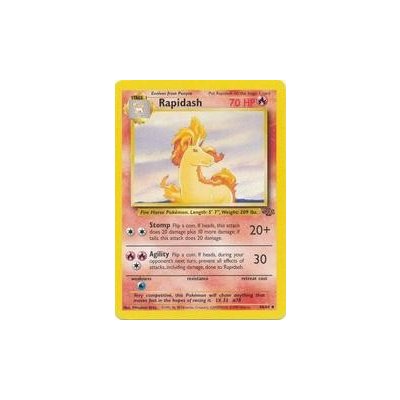Pokémon kusová karta JU 44/64 Rapidash - Jungle Stav: Excellent