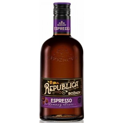 Božkov Republica Elixír Espresso 35% 0,5 l (holá láhev) – Zbozi.Blesk.cz