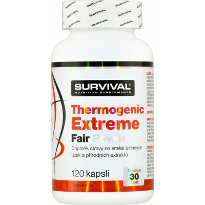 Survival supplements Thermogenic Extreme Fair Power