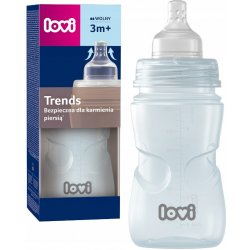 Lovi láhev Trends Green s dudlíkem 250 ml