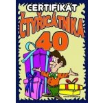 Certifikát čtyřicátníka – Zboží Mobilmania