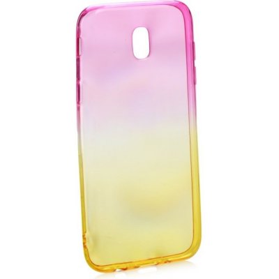 Pouzdro Forcell Ombre Samsung Galaxy J7 2017 růžovo-zlaté