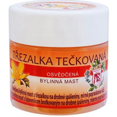 Putorius bylinná mast s Třezalkou tečkovanou na spáleniny 150 ml – Zboží Dáma