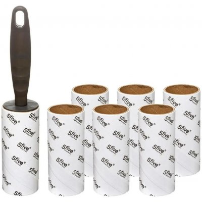 5five Simply Smart Samolepicí váleček na oblečení, lepicí váleček s výměnnými válci na čištění 117254 šedá – Hledejceny.cz