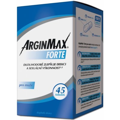 ArginMax Forte pro muže 45 tobolek – Hledejceny.cz