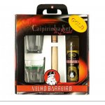 Velho Barreiro Caipirinha Gold 39% 0,7 l (dárkové balení 2 sklenice) – Sleviste.cz