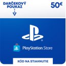 PlayStation dárková karta 50€