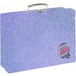 Oxybag Kufřík lamino hranatý A4 OXY NEXT Shiny – Zboží Dáma