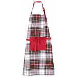 Forbyt Kuchyňská vánoční zástěra Kostka zelená 20400 70x90 cm – Zboží Dáma