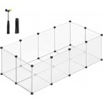 SONGMICS Ohrádka pro drobná zvířata variabilní 143 x 73 x 46 cm – Zboží Mobilmania