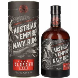 Austrian Empire Navy Reserva Oloroso Double Cask Rum 49,5% 0,7 l (tuba)