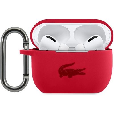 Lacoste Liquid Silicone Glossy Printing Logo pouzdro pro Apple Airpods Pro LCAPSR – Zboží Mobilmania