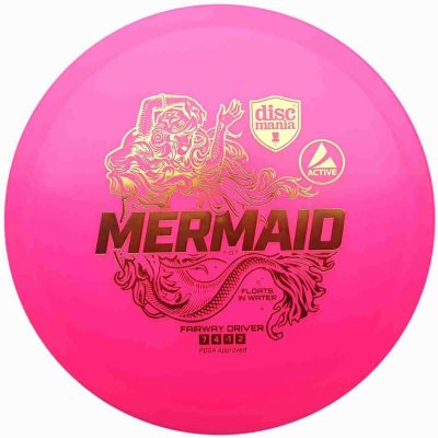 Discmania Active Mermaid Růžová – Zboží Mobilmania