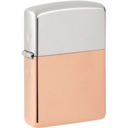 Zippo 28029 Bimetal Case Sterling Silver Lid