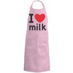 zástěra I Love milk – Hledejceny.cz
