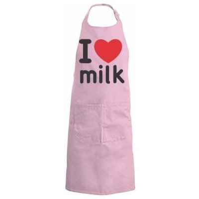 zástěra I Love milk – Hledejceny.cz