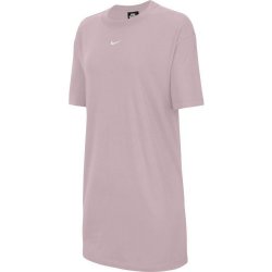 Dámské šaty Nike Essential Dress Dámské triko šaty Pink růžová