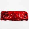 Kosmetická taška Hutr kosmetická taštička / penál s flitry barva červená