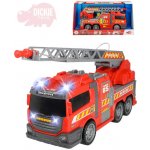 Dickie Action Series Action Series hasičské auto 36cm světlo zvuk ruční pumpa – Zboží Dáma